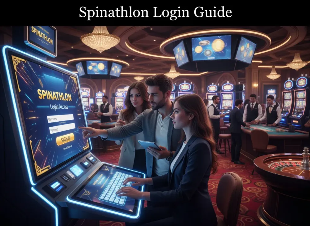 Spinathlon login guide for casino account access